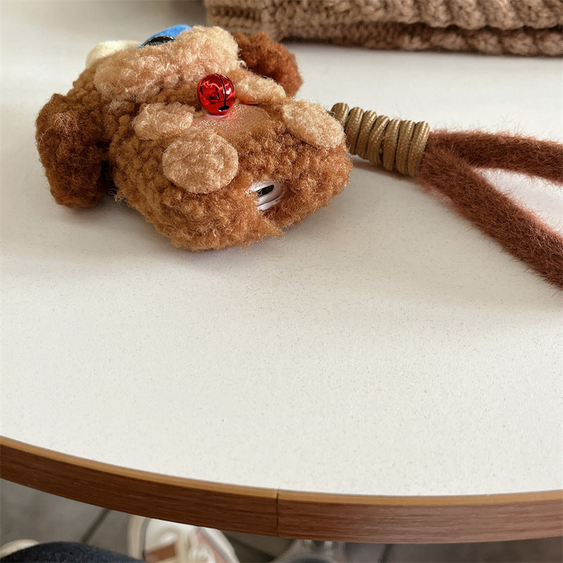 Plüsch-Teddy-Hülle für kabellose AirPods