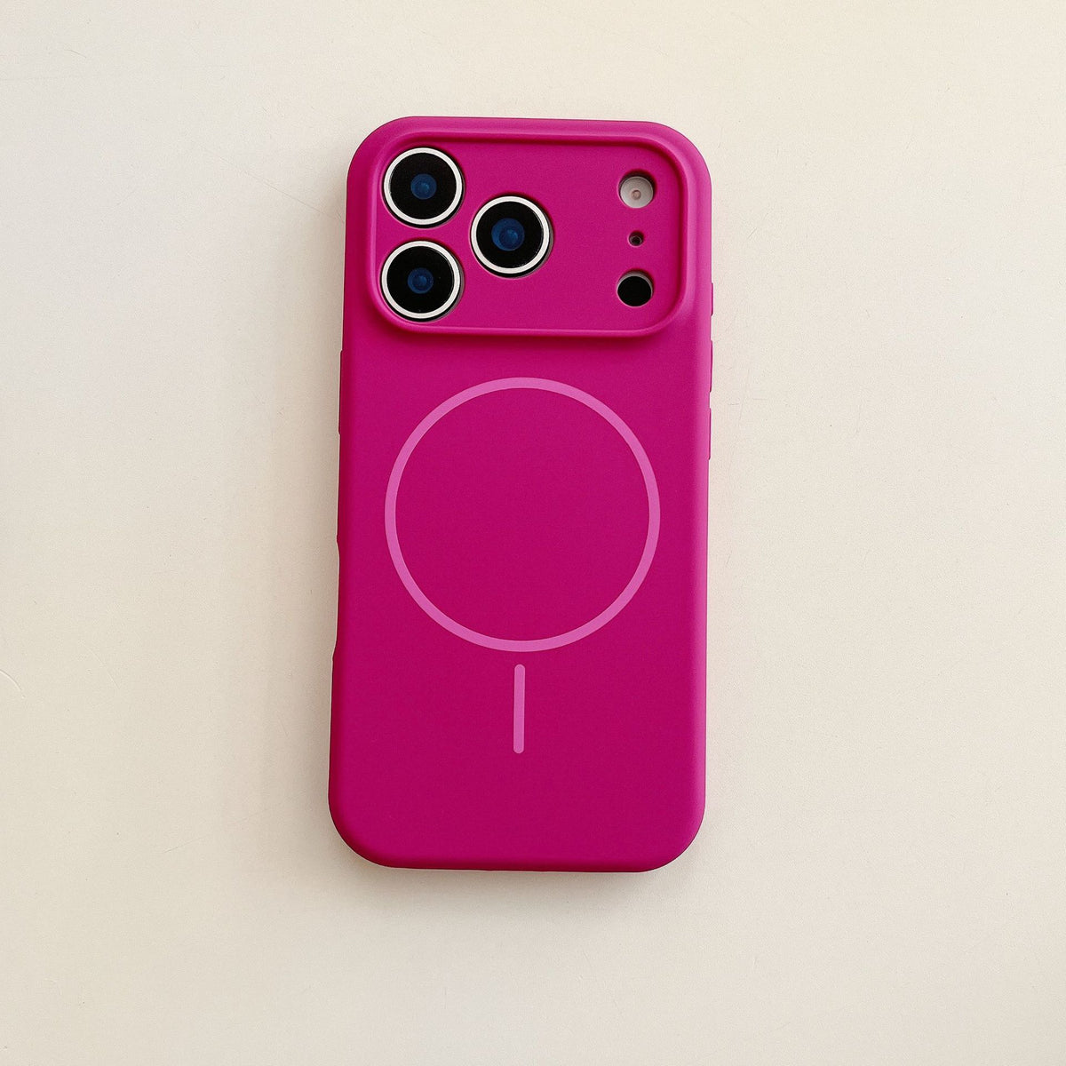 "Präzisionsgeschnittene Vollabdeckung Silikon Handyhülle mit Magnetverschluss - Stoßfest, Kratzfest für iPhone 17 Modelle"
