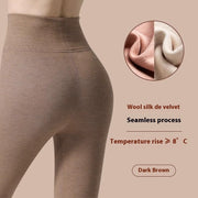 "Winter-Warme Damen Leggings aus Kaschmir und Samt - Hochtaillierte, Modische Slim Fit Hose in Vielfältigen Farben"