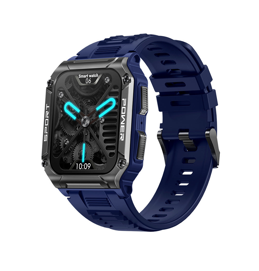 "Bluetooth 5.1 Smartwatch mit 1,95" Display, IP68 Wasserdicht, Hochleistungslautsprecher & Kompass, Kompatibel mit Android & iOS"