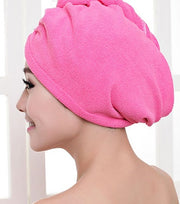 Damen-Haartrockner-Mütze / Absorbierendes Haarhandtuch