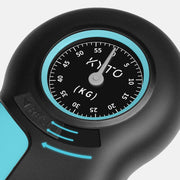 "Professionelle Kraft-Dynamometer Handgreifer in Blau-Schwarz und Grau-Schwarz - Perfekt zum Trainieren von Handgelenk und Fingern"