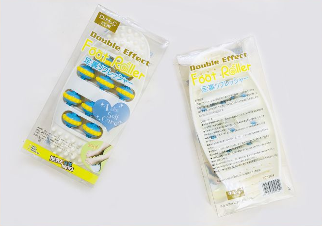 Fußakupressur-Massageroller zur Linderung von Plantarfasziitis, Fersenschmerzen und Fußgewölbeschmerzen, hilft bei Durchblutungsstörungen und Verspannungen