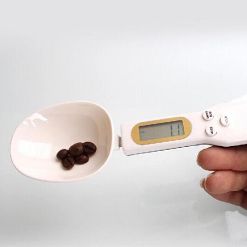"Digitale Küchenwaage Löffel mit LCD-Anzeige - Elektronisches Messwerkzeug für Kochen und Backen - Ideal für Kaffee, Tee, Zucker - Präzises Wiegen bis 500g"