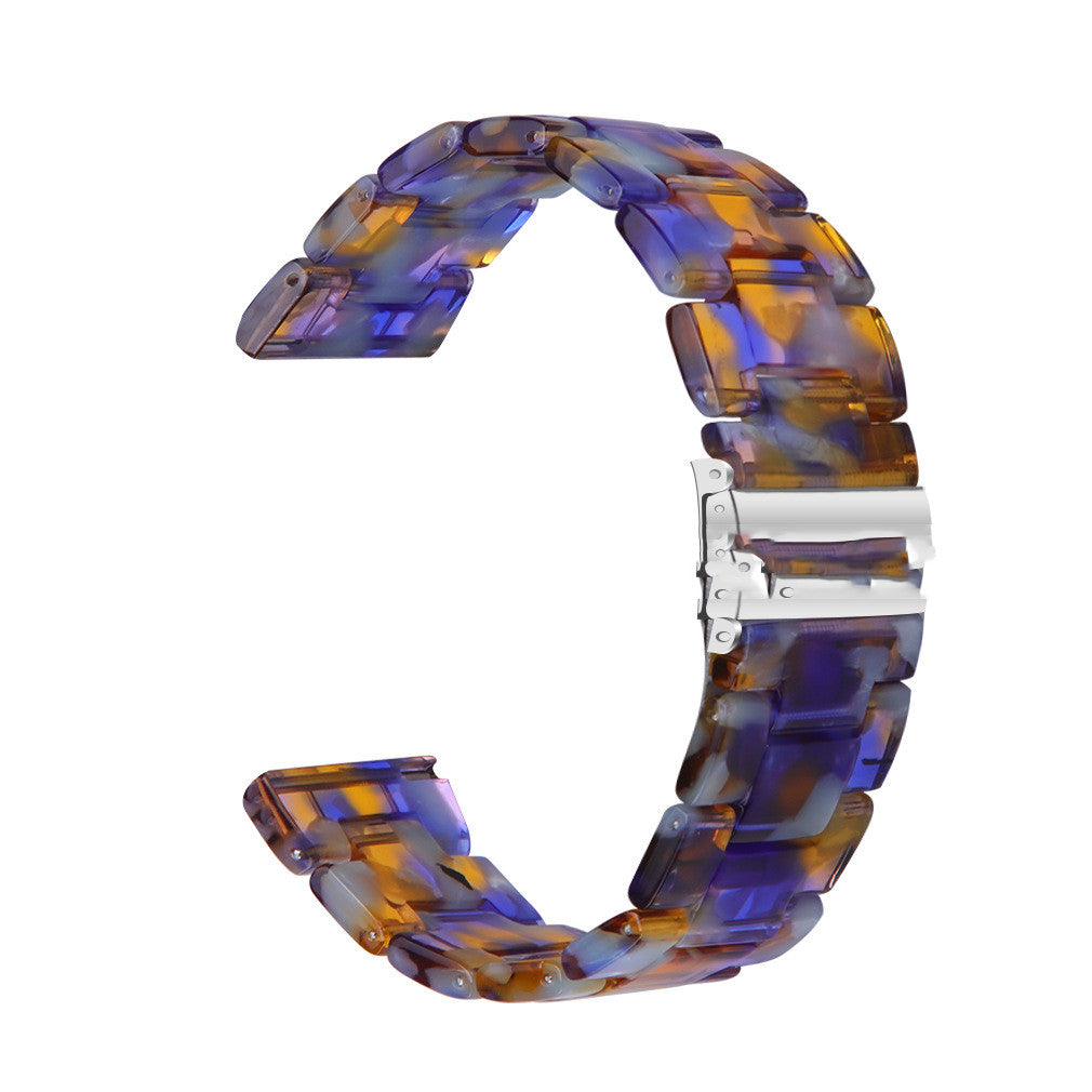 "Vielseitiges Resin Armband für Smartwatches - Kompatibel mit Samsung und Non-Samsung Marken in Vielfältigen Farben"