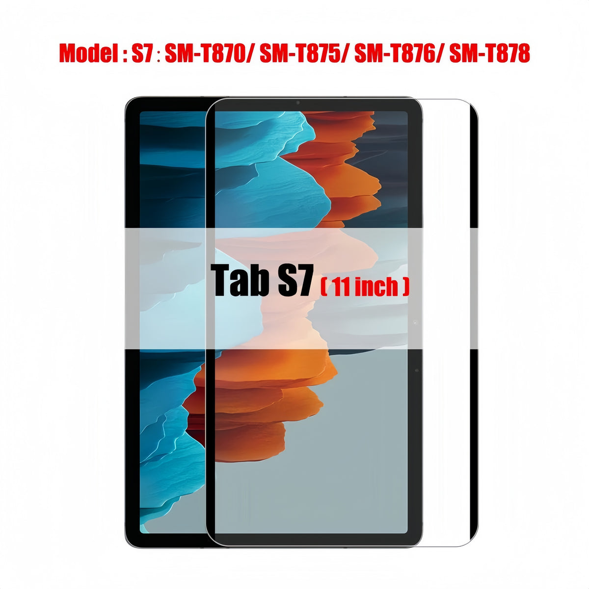 "Magnetischer Paperlike Bildschirmschutz für Galaxy Tab S6 Lite - Einseitig haftend"