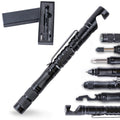 "Multifunktionaler Tactical Pen - Robustes Outdoor Survival Tool mit Kompass & Flaschenöffner"