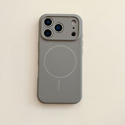"Präzisionsgeschnittene Vollabdeckung Silikon Handyhülle mit Magnetverschluss - Stoßfest, Kratzfest für iPhone 17 Modelle"