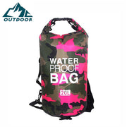 "Multifunktionale Wasserdichte Tasche, Leicht & Tragbar, Camouflage Polyester PVC, Outdoor Survival, Verschiedene Größen"