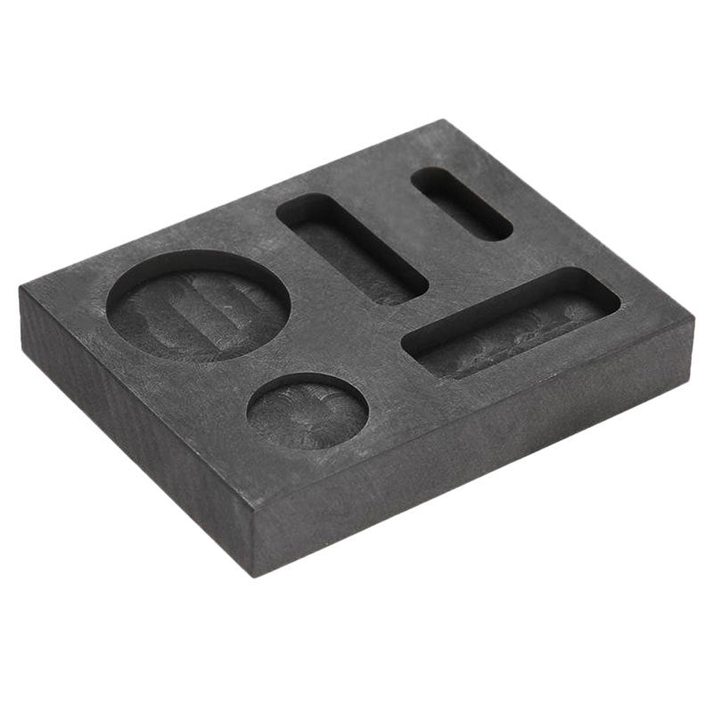 "Premium Silber-Graphit-Gussform - Ideal für präzise Gold & Silber Ingots - Robustes Metall, Verschiedene Varianten Verfügbar"