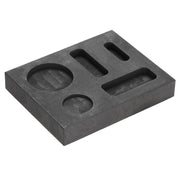 "Premium Silber-Graphit-Gussform - Ideal für präzise Gold & Silber Ingots - Robustes Metall, Verschiedene Varianten Verfügbar"