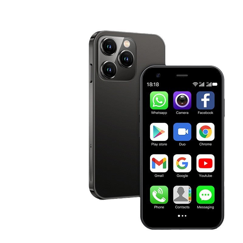 "XS15 Ultra-kompaktes 3,5-Zoll Mini-Smartphone, 2GB RAM, 16GB, Android, 2600mAh Akku, 20MP Kamera - in Vier Farben erhältlich"