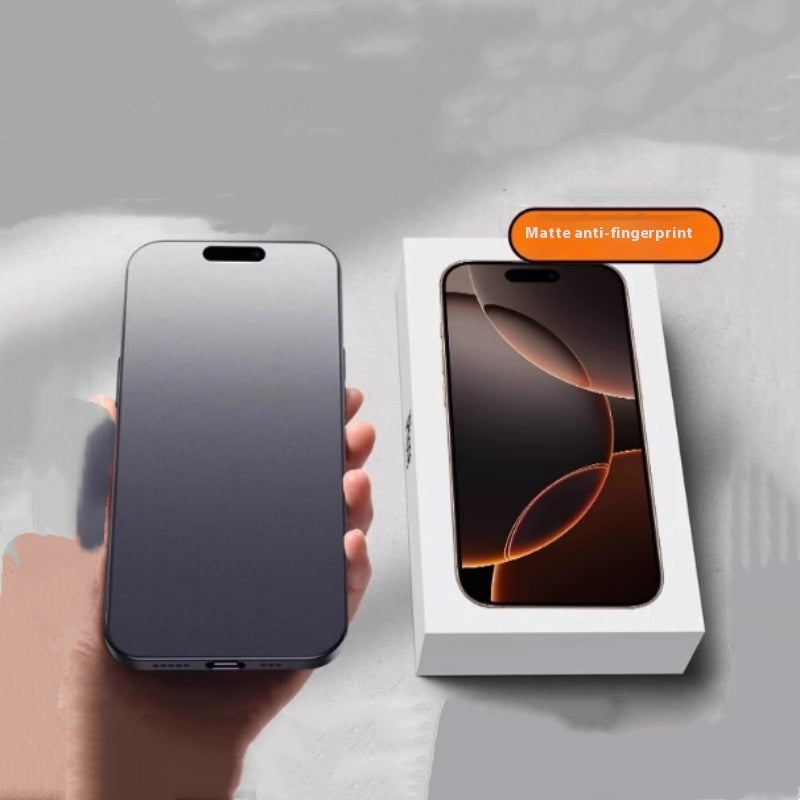 "Neuer Staubfreier Mattglas Displayschutz für iPhone Modelle - Anti-Fingerabdruck, HD-Beschichtung"