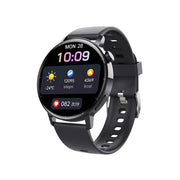 "Intelligente Bluetooth-Anruf Smartwatch 1.32 Zoll, Gesundheits Sportarmband, Wasserdicht, Magnetisches Saugaufladen - Schwarz und Rosegold"