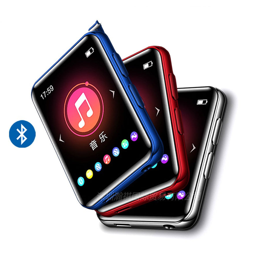 "Touchscreen MP3 MP4 Player - Kompakt, Tragbar & Hochqualitativer Klang, Unterstützung Vielfältiger Formate & Einfache Navigation"