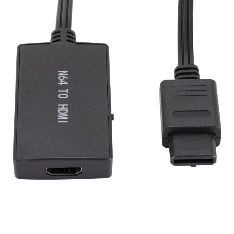 "HD-HDMI-Konverterkabel für N64, GameCube, SNES | Plug-and-Play, tragbar & flexibel | Hochpräzise Signalverarbeitung"