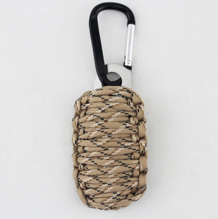 "EDC.1991 Outdoor Survival Kit: 15-in-1 Karabiner Set für Camping, Klettern & Radfahren - Kompakt und Stilvoll"