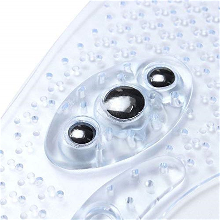 Magnet Magnetic Plus Elastomer Transparente Silikon-Massage-Einlegesohle Gesundheits-Massage-Einlegesohle Magnetfeldtherapie Anti-Ermüdung
