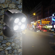 "Eulenförmige Garage-Licht 4LED Ultra Hell - Automatische Aktivierung, Energieeffizient & Wetterfest"