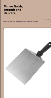 Edelstahl-Teppanyaki-Schaufel für Steak & Burger