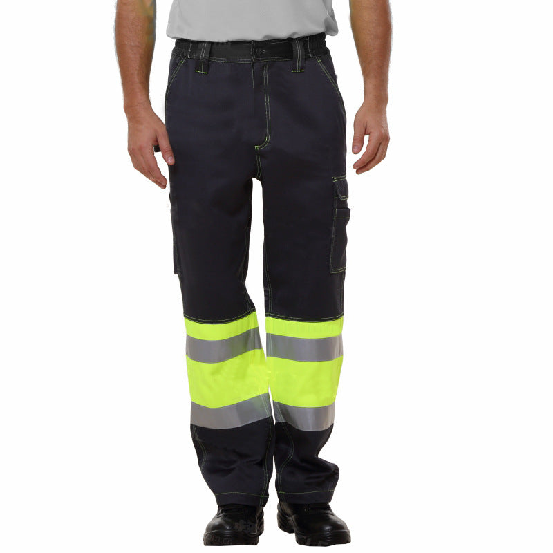 Outdoor Work Construction Dock Reflective Pants