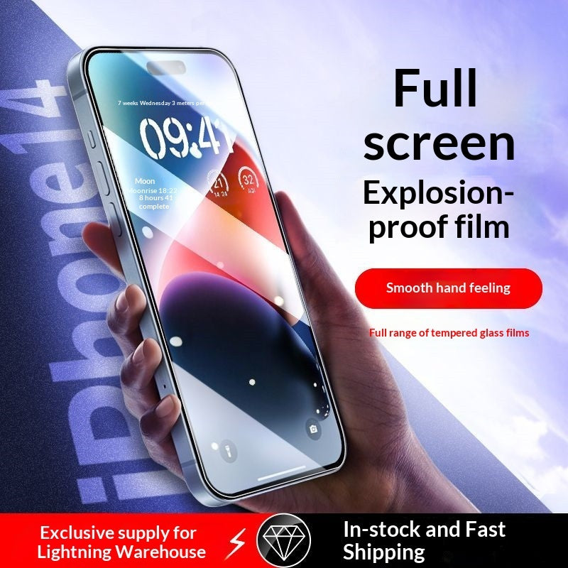 "Premium Gehärtetem Glas Displayschutz mit Sturz- und Privatsphäre-Schutz für alle Apple Modelle"