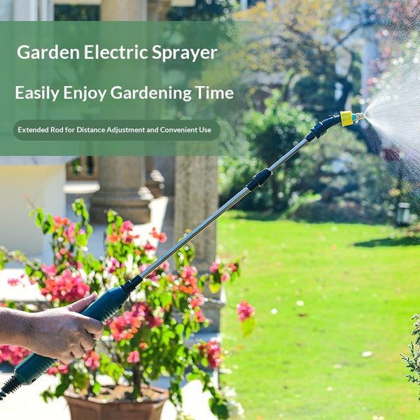 "Multifunktionaler Automatischer Elektrischer Sprühgerät für Haus und Garten mit Batterieanzeige"