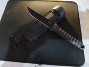 "Premium Outdoor-Multifunktionsmesser aus 9CR13 Stahl - Robustes Camping-Überlebensmesser mit ABS-Griff & Schutzscheide"