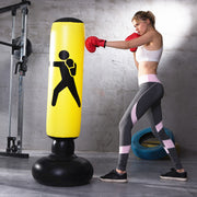 "Hochwertige Fitness Aufblasbare Boxsäule, Kampfsäule Sandsack, Vertikales Ablassen Spielzeug - Umweltfreundliches PVC, Komfortabel und Farbenfroh"