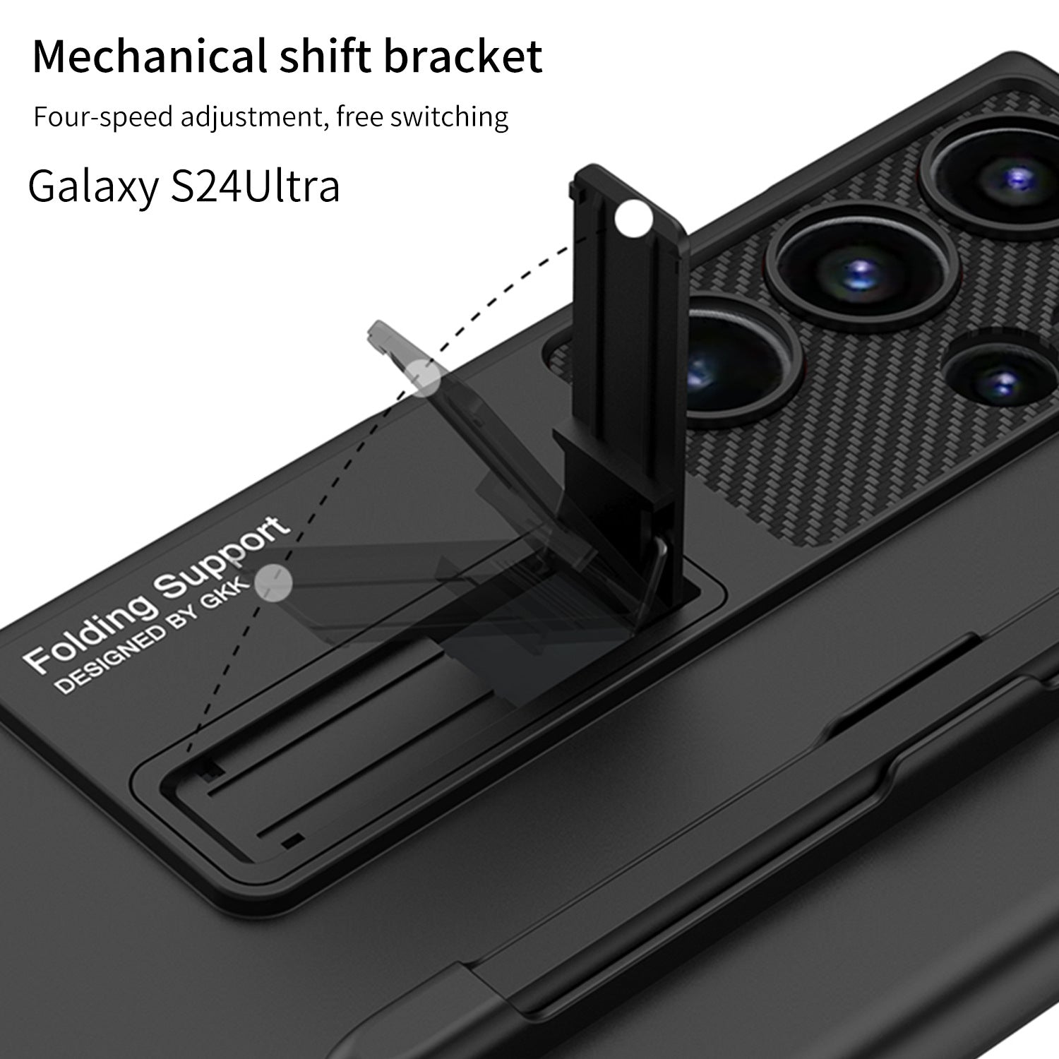 "Schutzhülle für Samsung mit Stiftfach, Mattes Einzelfarben-Design, Stoßfester Hart-PC - inklusive Stift"