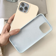 "All-Inclusive Handyhülle aus flüssigem Silikon mit 16 Linsen - Hitzeableitend, Anti-Verschleiß, Sturzsicher, Fingerabdruckresistent - Für Apple Modelle"