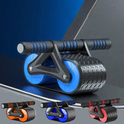 "Premium Doppelrad Bauchtrainer für Männer & Frauen - Automatische Rückkehr Ab Roller, Fitnessgerät für Heimtraining und Gymnastik"