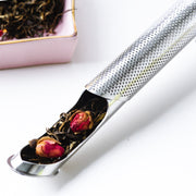 "Modernes Edelstahl Tee-Sieb 304, Rohrform Hängend, Einfaches Design, Silber - 15x2x2cm"