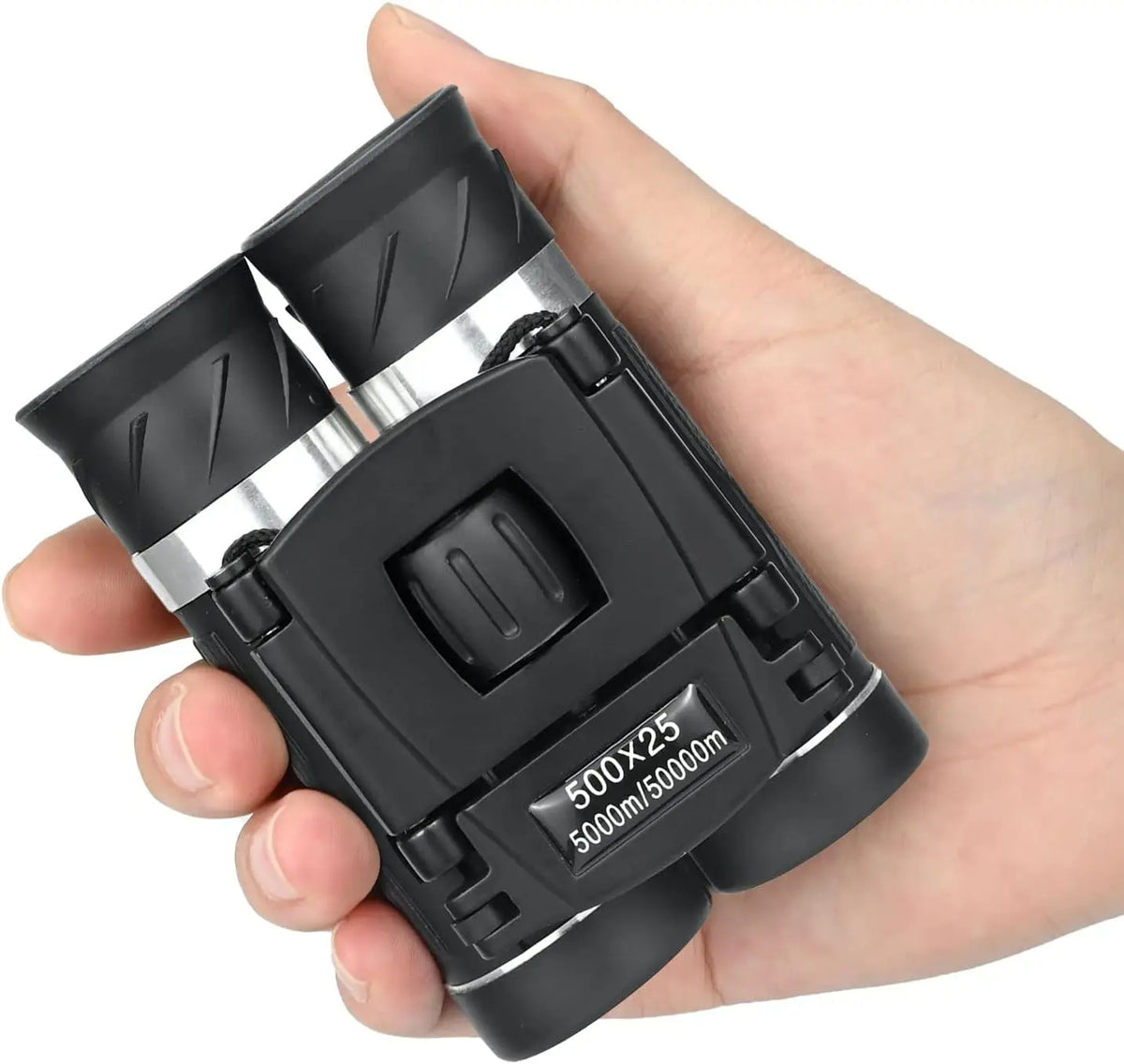 "500-25 HD Zoom Fernglas für Camping, Jagd & Outdoor-Sport - Wasserdicht, Faltbar & Kompakt mit BAK4-Prisma"