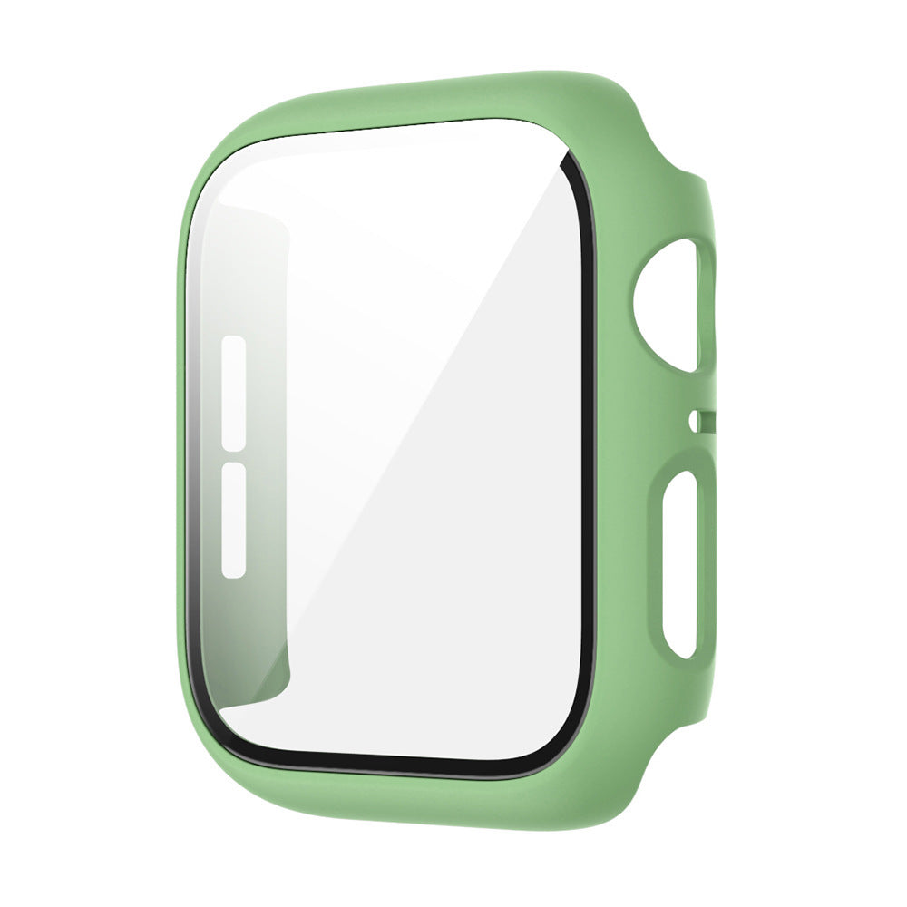 "Premium Schutzgehäuse für iWatch Modelle, PC+Glas, 9H Gehärtetes Glas, Umweltfreundlich, Verschiedene Farben und Größen"