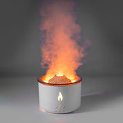 "Kreativer Ultraschall Aroma-Diffusor mit Vulkan & Quallen-Lichteffekten - Luftbefeuchter für Entspannung und Wohlbefinden"