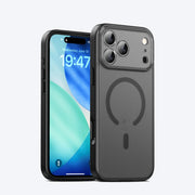 "Frosted Serie Hautfreundliche Weiche und Harte Kombination Schutzhülle für iPhone - Verschiedene Farben mit Magnetischer Saugfunktion"
