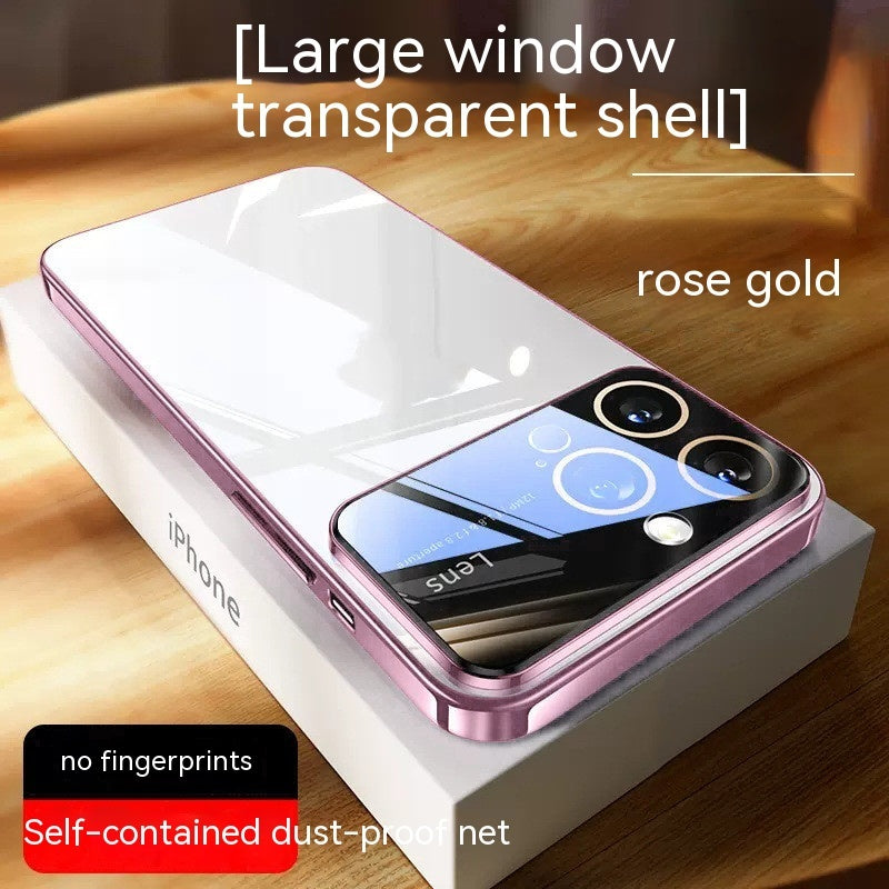 "Vielseitiger Anti-Fall iPhone Schutzhülle - Galvanik Prozess - Kompatibel mit iPhone 11, 12, X, 13, 14 Pro Max - Vielfalt an Farben"