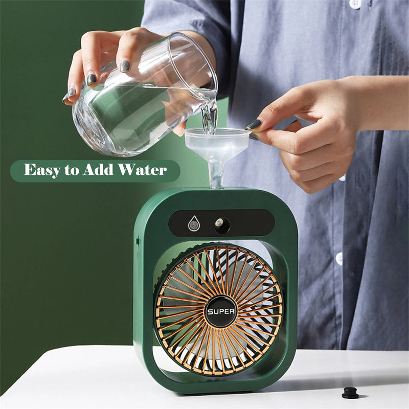 Ventilator mit gekühlter Wasserbrise