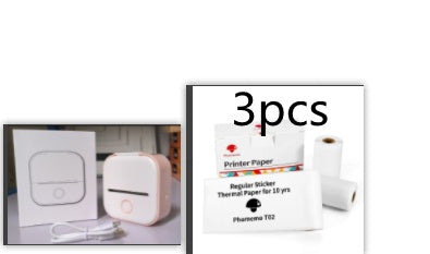 "Tragbarer Mini-Thermodrucker: Bluetooth-kompatibler Foto- und Etikettendrucker für Zuhause und Schule - Tintenfrei & App-gesteuert"