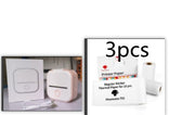 "Tragbarer Mini-Thermodrucker: Bluetooth-kompatibler Foto- und Etikettendrucker für Zuhause und Schule - Tintenfrei & App-gesteuert"