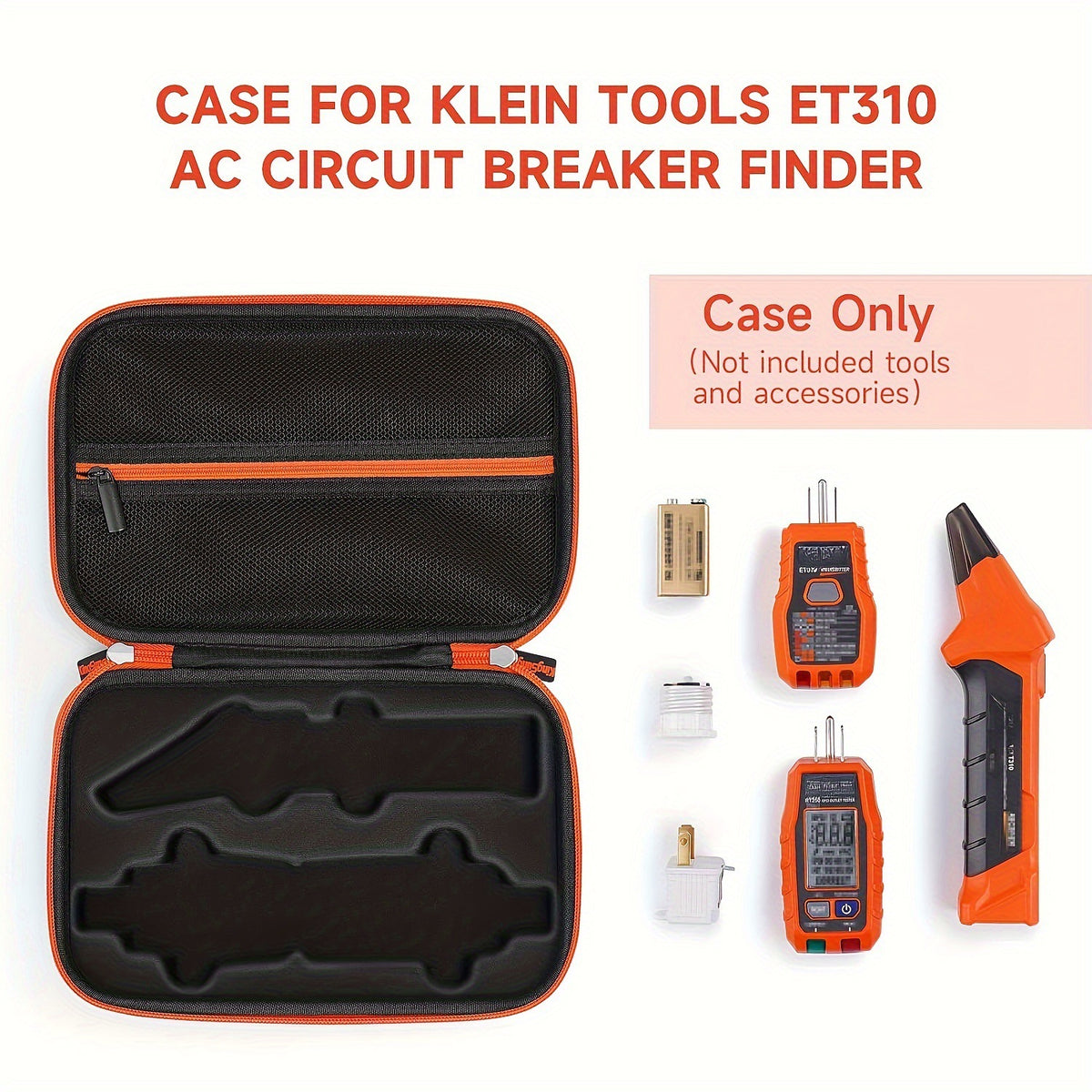 "Hochwertige EVA Aufbewahrungsbox für Klein Tools ET310 AC Circuit Breaker Detector - Stoßfest, Wasserfest & Langlebig"