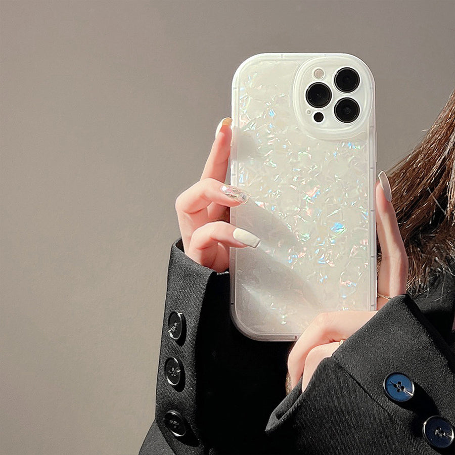 "Ins Dream Shell Muster 16 Telefonhülle für Apple, TPU PC, in verschiedenen Farben erhältlich"