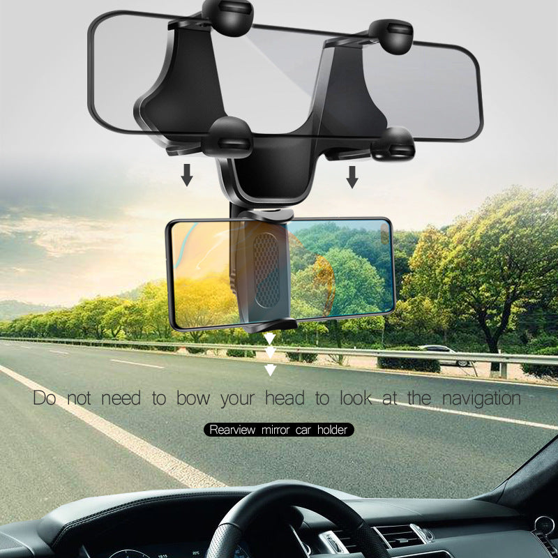 "Universeller Auto-Handyhalter: Sicher & Platzsparend - Ideal für Fahren und Navigation"