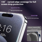 "Neuer Staubfreier Mattglas Displayschutz für iPhone Modelle - Anti-Fingerabdruck, HD-Beschichtung"
