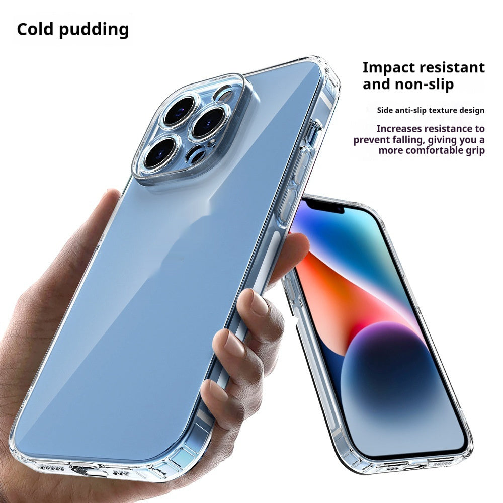 "Airbag Stoßfestes Rundum Transparentes Weiches Hülle - Präzisionsgeschnittenes 3-in-1 Schutz für Apple iPhone Modelle, TPU Material"