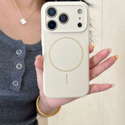 "Präzisionsgeschnittene Vollabdeckung Silikon Handyhülle mit Magnetverschluss - Stoßfest, Kratzfest für iPhone 17 Modelle"