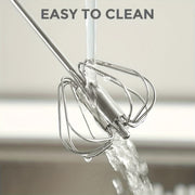 "Edelstahl Handmixer für den Haushalt - Multifunktional & in Drei Größen Verfügbar"