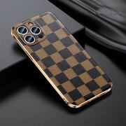 "Premium Echtleder Schutzhülle für iPhone - Elegant & Vielfarbig, Kompatibel mit iPhone 11 bis 15 Pro Max"