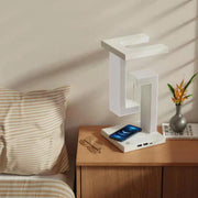 "Designer Balance-Lampe mit kabelloser Smartphone-Ladefunktion und magnetischem Schwebeeffekt für Zuhause und Büro"